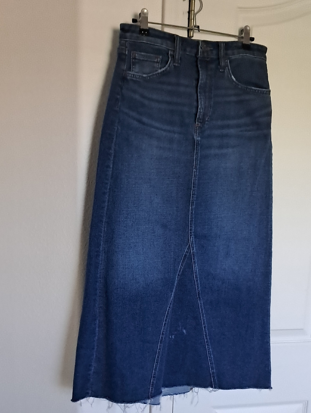 Joe's Jeans Dark Blue Denim Maxi Skirt